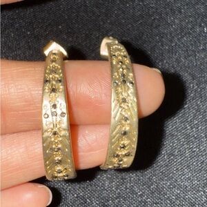 Elegant Gold Hoop Earrings